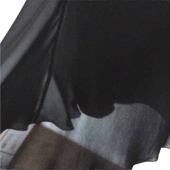 🌺WHBM Chiffon Strapless Dress 0🌺 - Picture 6 of 7